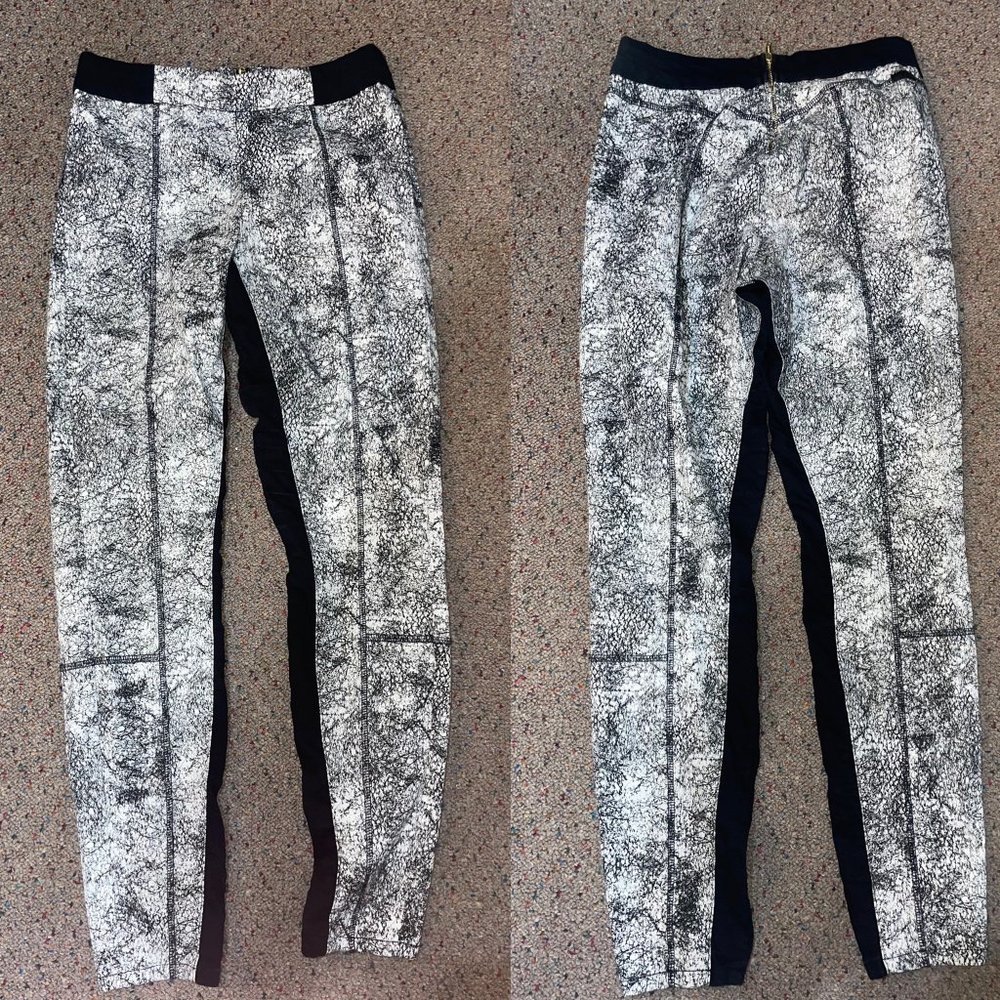 Guess Black and White Speckle Jeggings
